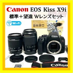 バリアングル液晶❣️ Canon EOS Kiss X9i Wズームレンズセット