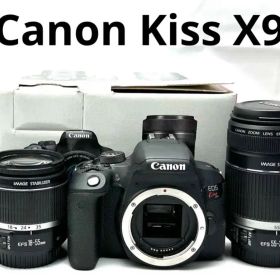 ショット数4,000のみ！Canon EOS kiss X9ズームレンズキット♪