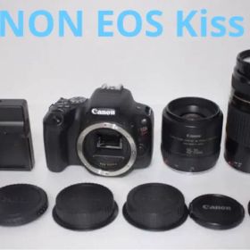 キャノン Wi-Fi＆動画 canon kiss x9標準＆望遠レンズセット