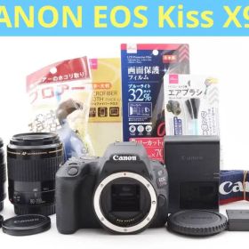 一眼レフカメラ/Canon EOS Kiss X9標準&望遠ダブルレンズセット