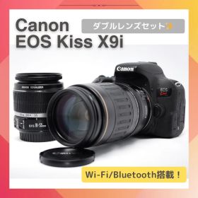 家族の思い出をキレイに✨Canon EOS Kiss X9i✨Wレンズセット