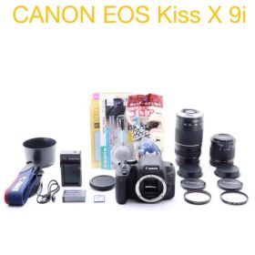 Canon EOS Kiss X9i 標準&望遠ダブルレンズセット