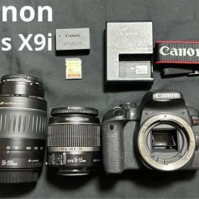 Canon EOS Kiss X9iスマホとつながるダブルズームレンズセット♪