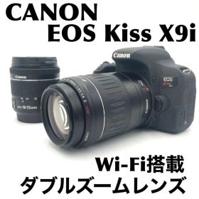 ❁Wi-Fi搭載！❁CANON EOS kiss x9i ダブルズームレンズ
