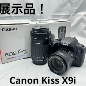 展示品！美品！Canon EOS Kiss X9i ダブルズームレンズキット