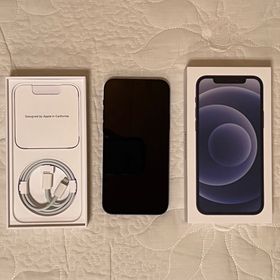 アイフォーン(iPhone)のSIMフリー iPhone 12 MGHN3J/A 64GB ブラック(スマートフォン本体)