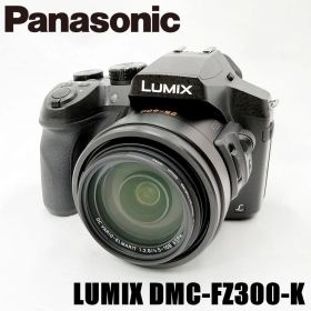 【美品】パナソニック Panasonic LUMIX DMC-FZ300-K ブラックコンデジ カメラ 中古