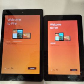 【ジャンク】Kindle Fire HD, Kindle Fire2個セット