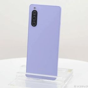 〔中古品〕 Xperia 10 V 128GB ラベンダー SO-52D docomo SIMフリー【198】