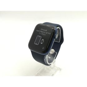 【中古】Apple Apple Watch Series6 44mm GPS ブルーアルミ/スポーツバンド ディープネイビー S/M&amp;M/L【福岡筑紫】保証期間１ヶ月【ランクC】