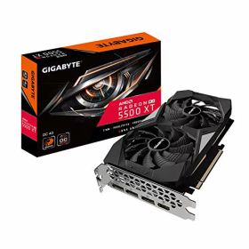 【中古】【未使用・未開封品】Gigabyte Radeon RX 5500 XT OC 4G グラフィックカード PCIe 4.0 4GB 128-Bit GDDR6 GV-R55XTOC-4GD ビデオカード