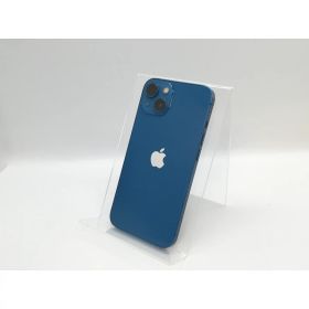 【中古】Apple docomo 【SIMフリー】 iPhone 13 256GB ブルー MLNM3J/A【京都】保証期間1ヶ月【ランクC】
