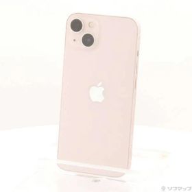 〔中古品〕 iPhone13 256GB ピンク MLNK3J／A SIMフリー【349】