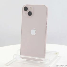 〔中古品〕 iPhone13 256GB ピンク MLNK3J／A SIMフリー【352】