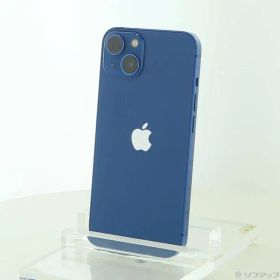 〔中古品〕 iPhone13 256GB ブルー MLNM3J／A SIMフリー【196】