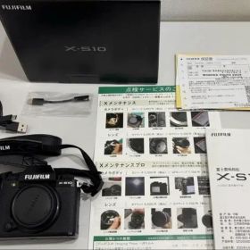 本日までの記載【箱あり美品】Fujifilm X-S10ミラーレス一眼カメラ本体