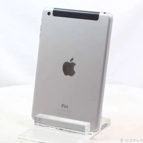 〔中古品〕 iPad mini 3 64GB スペースグレイ MGJ02J／A SIMフリー【349】