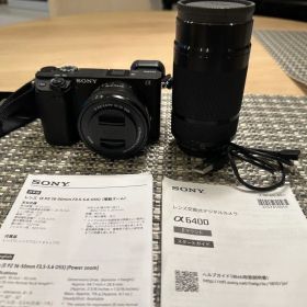 ✴︎お値下げ✴︎SONY α6400 デジタル一眼レフ ダブルズームレンズキット