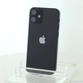 〔中古品〕 iPhone12 mini 64GB ブラック MGA03J／A SIMフリー【251】