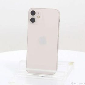 〔中古品〕 iPhone12 mini 256GB ホワイト MGDT3J／A SIMフリー【344】