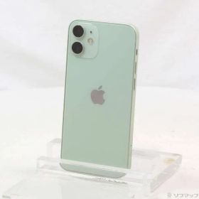 〔中古品〕 iPhone12 mini 128GB グリーン MGDQ3J／A SIMフリー【368】