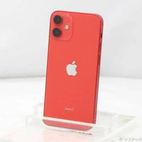〔中古品〕 iPhone12 mini 128GB プロダクトレッド MGDN3J／A SIMフリー【348】
