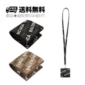 BALENCIAGA バレンシアガ AirPods 第3世代用 モノグラム ホルダー ストラップ イタリア製 ユニセックス 新品 K253-
