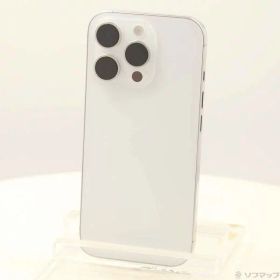 【中古】Apple(アップル) iPhone16 Pro 128GB ホワイトチタニウム MYMW3J／A SIMフリー 【377-ud】