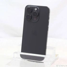 〔中古品〕 iPhone15 Pro 256GB ブラックチタニウム MTUC3J／A SIMフリー【348】