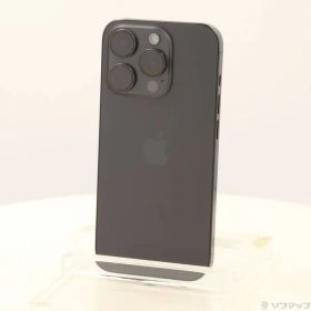 〔中古品〕 iPhone15 Pro 256GB ブラックチタニウム MTUC3J／A SIMフリー【377】