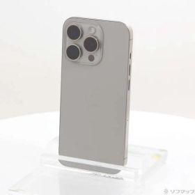 ソフマップ 〔中古品〕 iPhone15 Pro 256GB ナチュラルチタニウム MTUF3J／A SIMフリー【349】