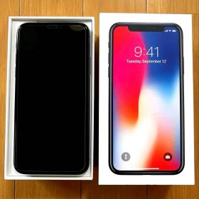 iPhone X 256GB SIMフリー ブラック(美品)