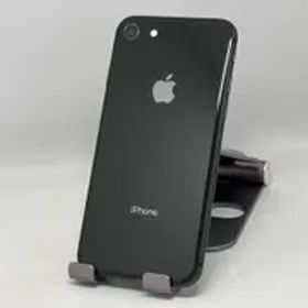 au 【SIMロックなし】MQ782J/A iPhone 8 64GB スペースグレー au