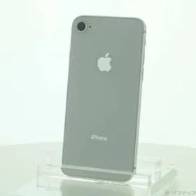 〔中古品〕 iPhone8 64GB シルバー MQ792J／A SIMフリー【348】