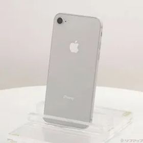〔中古品〕 iPhone8 64GB シルバー MQ792J／A SIMフリー【344】