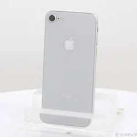〔中古品〕 iPhone8 64GB シルバー MQ792J／A SIMフリー【262】