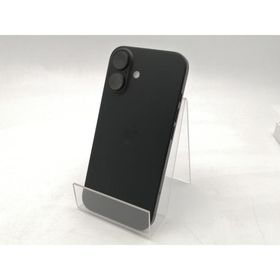 【中古】Apple 国内版 【SIMフリー】 iPhone 16 256GB ブラック MYDW3J/A【ECセンター】保証期間１ヶ月【ランクA】