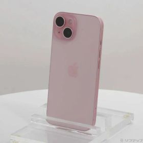 〔中古品〕 iPhone15 128GB ピンク MTMJ3J／A SIMフリー【305】