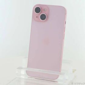 〔中古品〕 iPhone15 128GB ピンク MTMJ3J／A SIMフリー【198】