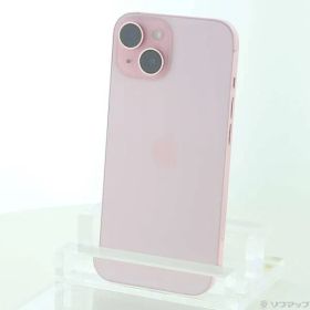 〔中古品〕 iPhone15 128GB ピンク MTMJ3J／A SIMフリー【295】