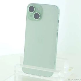 〔中古品〕 iPhone15 128GB グリーン MTMM3J／A SIMフリー【297】
