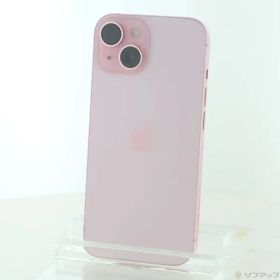 〔中古品〕 iPhone15 128GB ピンク MTMJ3J／A SIMフリー【344】