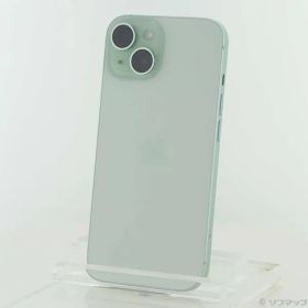〔中古品〕 iPhone15 128GB グリーン MTMM3J／A SIMフリー【276】