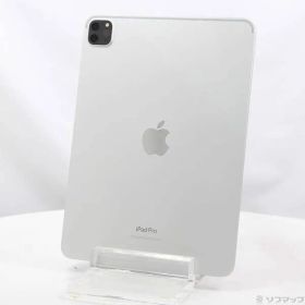 〔中古品〕 iPad Pro 11インチ 第4世代 128GB シルバー FNXE3J／A Wi-Fi【198】