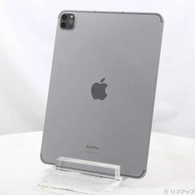 〔中古品〕 iPad Pro 11インチ 第4世代 256GB スペースグレイ MNYE3J／A docomoロック解除SIMフリー【198】