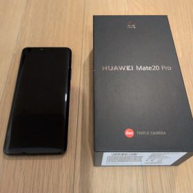 【美品】HUAWEI Mate 20 Pro 128GB SIMフリー
