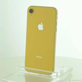 〔中古品〕 iPhoneXR 128GB イエロー MT0Q2J／A SIMフリー【377】