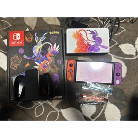 ニンテンドースイッチ(Nintendo Switch)のNintendo Switch 有機ELモデル スカーレット・バイオレットエディ(家庭用ゲーム機本体)