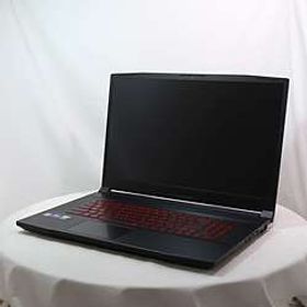 〔中古品〕 Katana GF76 11U KATANA-GF76-11UD-471JP ブラック ［Core-i7-11800H (2.3GHz)／16GB／SSD512GB／GeForce RTX 3050Ti(4GB)／17.3インチ／Windows10 Home］〔中古品〕 Katana GF76 11U KATANA-GF76-11UD-471JP ブラック ［Core-i7-11800H (2.3GHz)／16GB／SSD512GB／GeForce RTX 3050Ti(4GB)／17.3インチ／Windows10 Home］