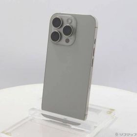 ソフマップ 〔中古品〕 iPhone16 Pro 128GB ナチュラルチタニウム MYMY3J／A SIMフリー【297】